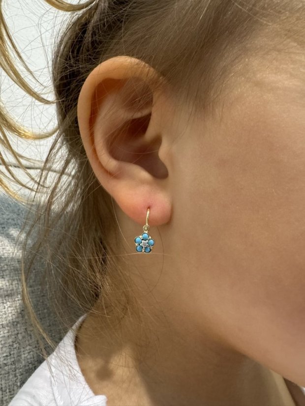 Náušnice Pomněnky