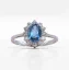 London Blue topaz prsten
