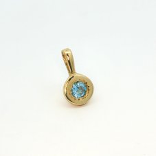 Přívěsek Birthstone Topaz – prosinec