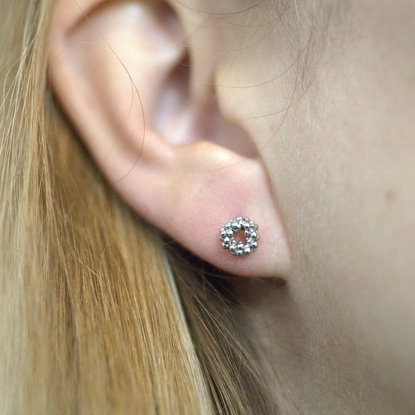 Náušnice Granulace no.102