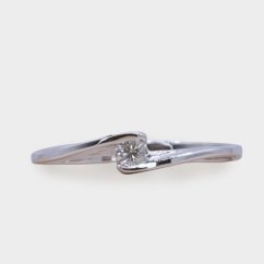 Zásnubní prsten s LAB GROWN diamantem