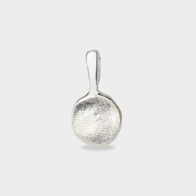 Stříbrný otisk mazlíčka - Velikost medailonku: Mini - průměr 8 mm