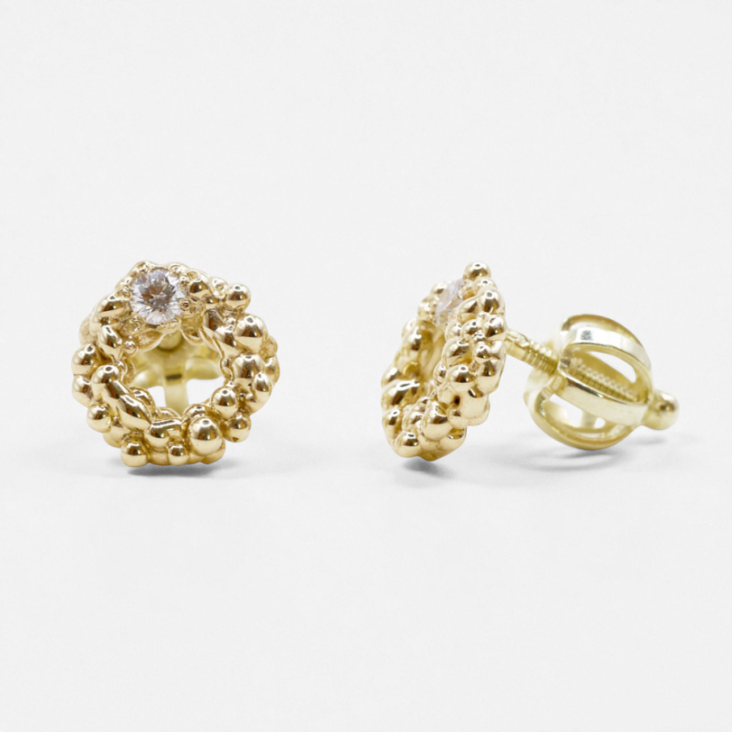 Náušnice Granulace no.103