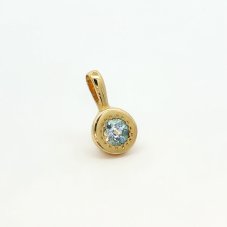 Přívěsek Birthstone Akvamarín – březen