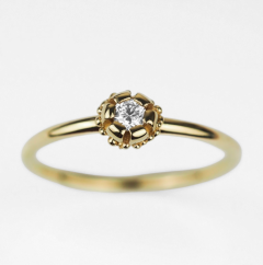 Zásnubní prsten Tulipán