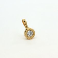 Přívěsek Birthstone Laboratorní diamant – duben