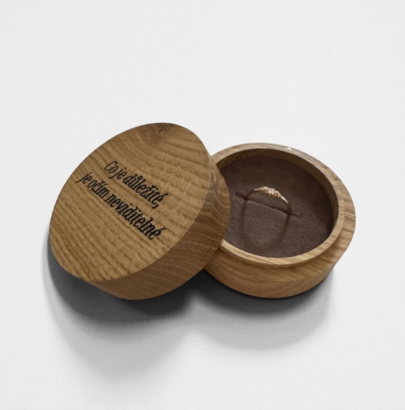 Dřevěná krabička s personalizací